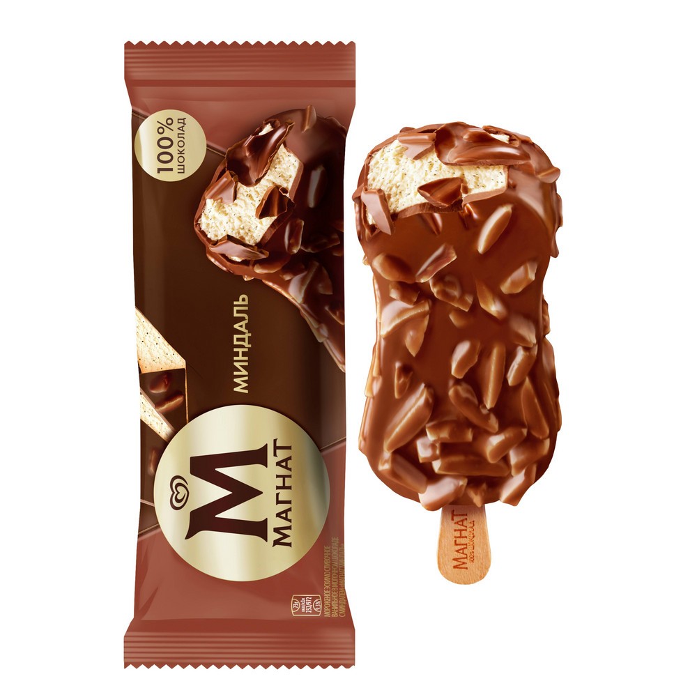 Магнат мороженое эскимо в шоколаде Миндаль 73 гр