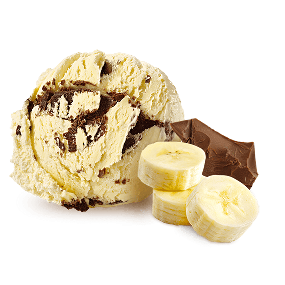 Carte D'Or замороженный десерт Банан Шоколад в большом контейнере Профессиональное 2800 гр