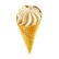 Золотой Стандарт мороженое пломбир в большом вафельном рожке Классический 100 гр